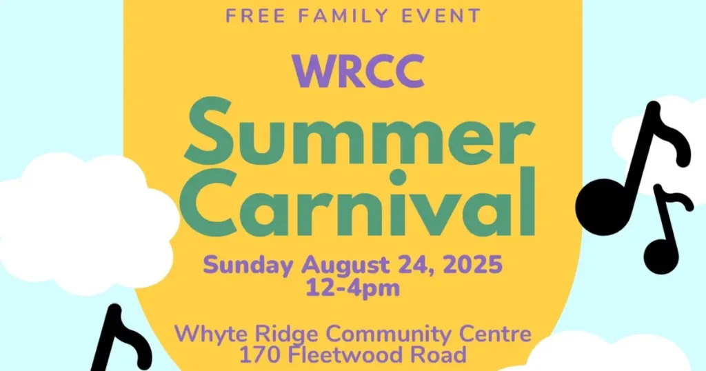 2025 Whyte Ridge CC Summer Carnival