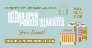 Doors Open Winnipeg 2026