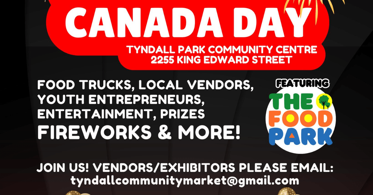 Celebrate Canada Day @ Tyndall Community Market 