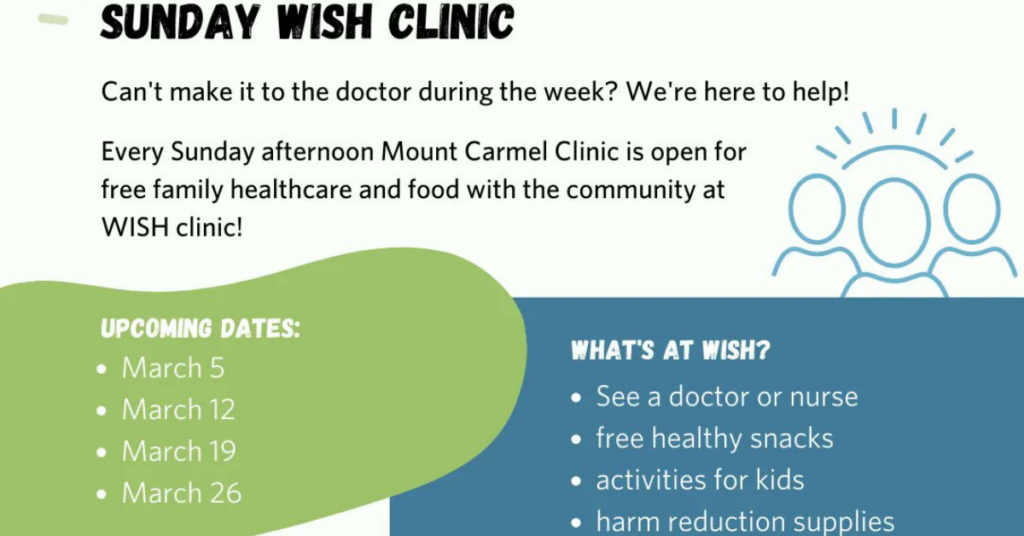 Sunday Wish Click @ Mount Carmel Clinic