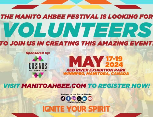 Volunteer @ The Manito Ahbee Festival