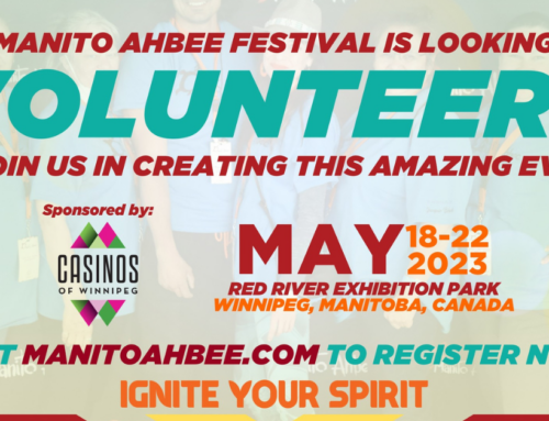 Volunteer @ The Manito Ahbee Festival