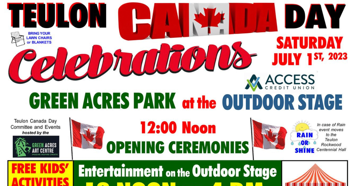 Canada Day at Teulon, MB - June 30 – July 1 | Facebook @wpgforfree