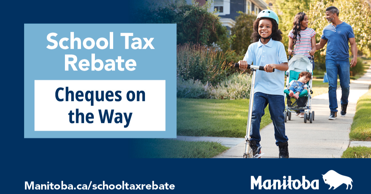 School Tax Rebates Are In The Mail Winnipeg For Free