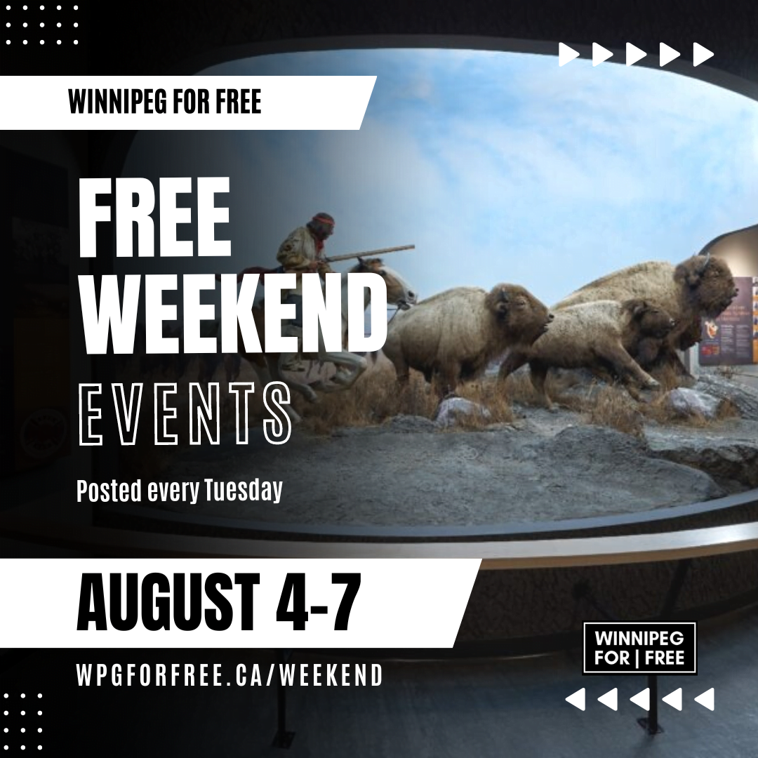 Free Winnipeg Events & Activities This Weekend August 47