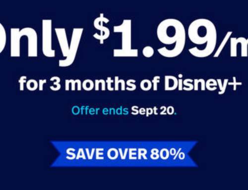 Only $1.99/mo for 3 Months of Disney+