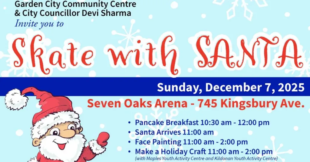 Skate with Santa Garden City Community Centre
