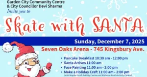 Skate with Santa Garden City Community Centre