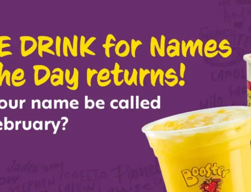 Get a Free Smoothie with Booster Juice’s “Names of the Day” Promotion