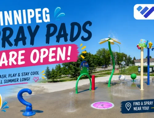 City of Winnipeg Spray Pads Are Now Open!