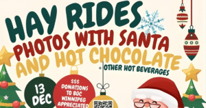 Community Hay Rides Santa Photos & More at Southwood Circle