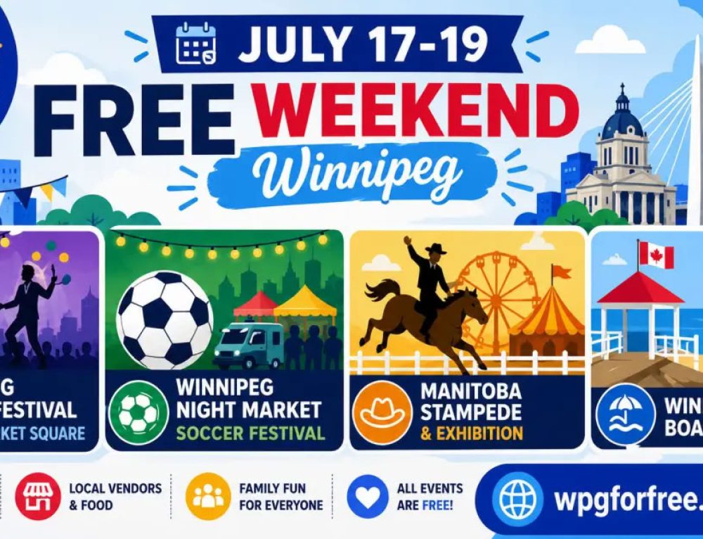 10+ Free Winnipeg Weekend Events and Activities July 25-27